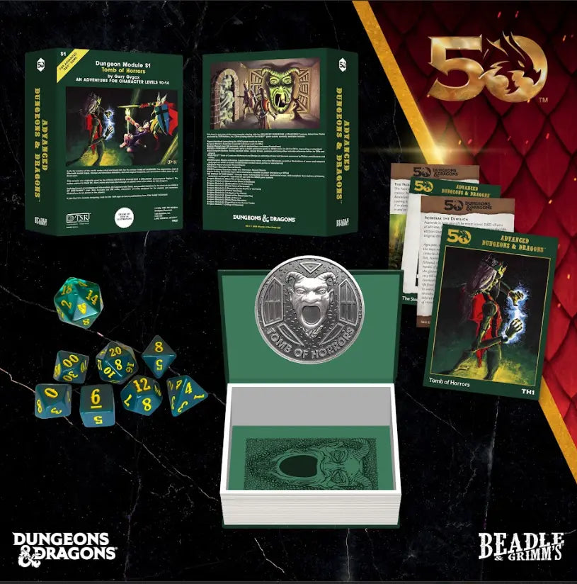 Beadle and Grimm's Dungeons & Dragons Classic Module Dice Collection - Tomb of Horrors