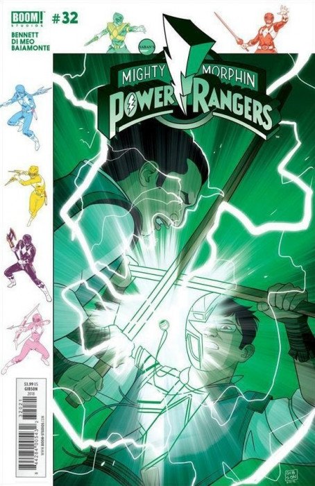 Mighty Morphin Power Rangers #32 (Cover B)