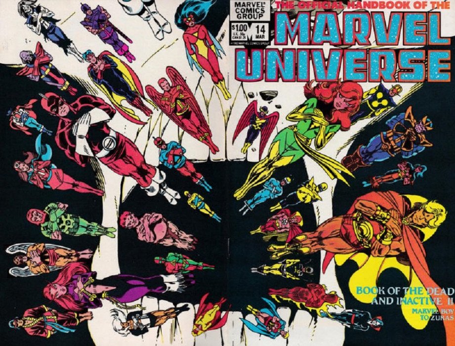 The Official Handbook of the Marvel Universe #14 [Vol 1]