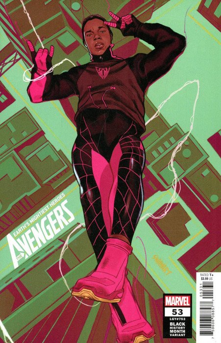 Avengers #53 (Joshua Sway Swaby Variant) [Vol 7]