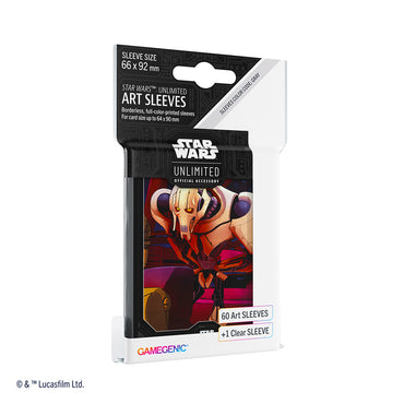 Gamegenic - Star Wars Unlimited Art Sleeves - General Grievous