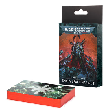 Chaos Space Marines - Datasheet Cards *New*