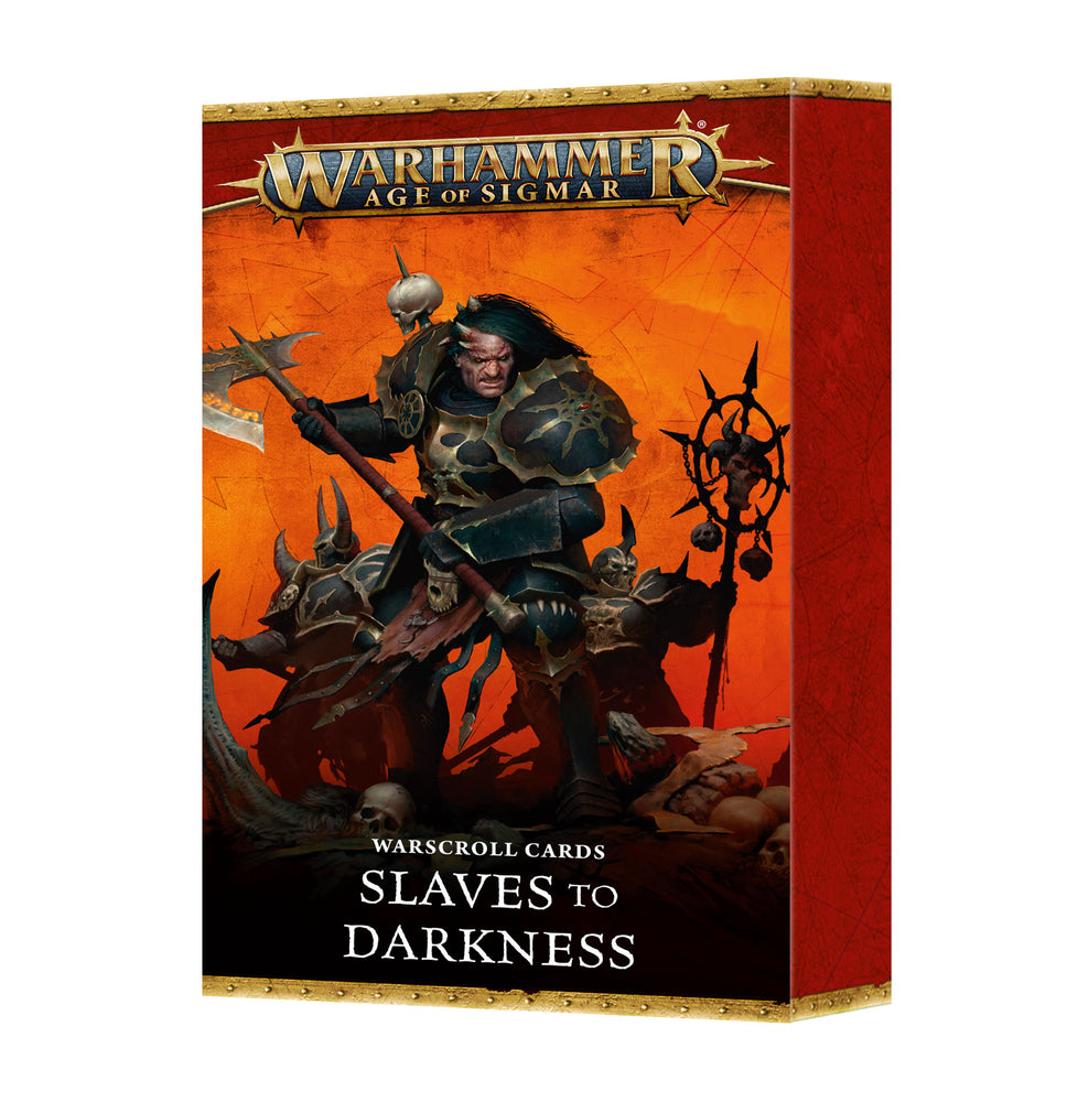 Slaves to Darkness - Warscroll Cards *New*