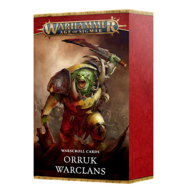 Orruk Warclans - Warscroll Cards *New*