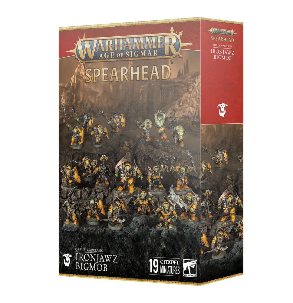 Orruk Warclans - Spearhead Ironjawz Bigmob *New*