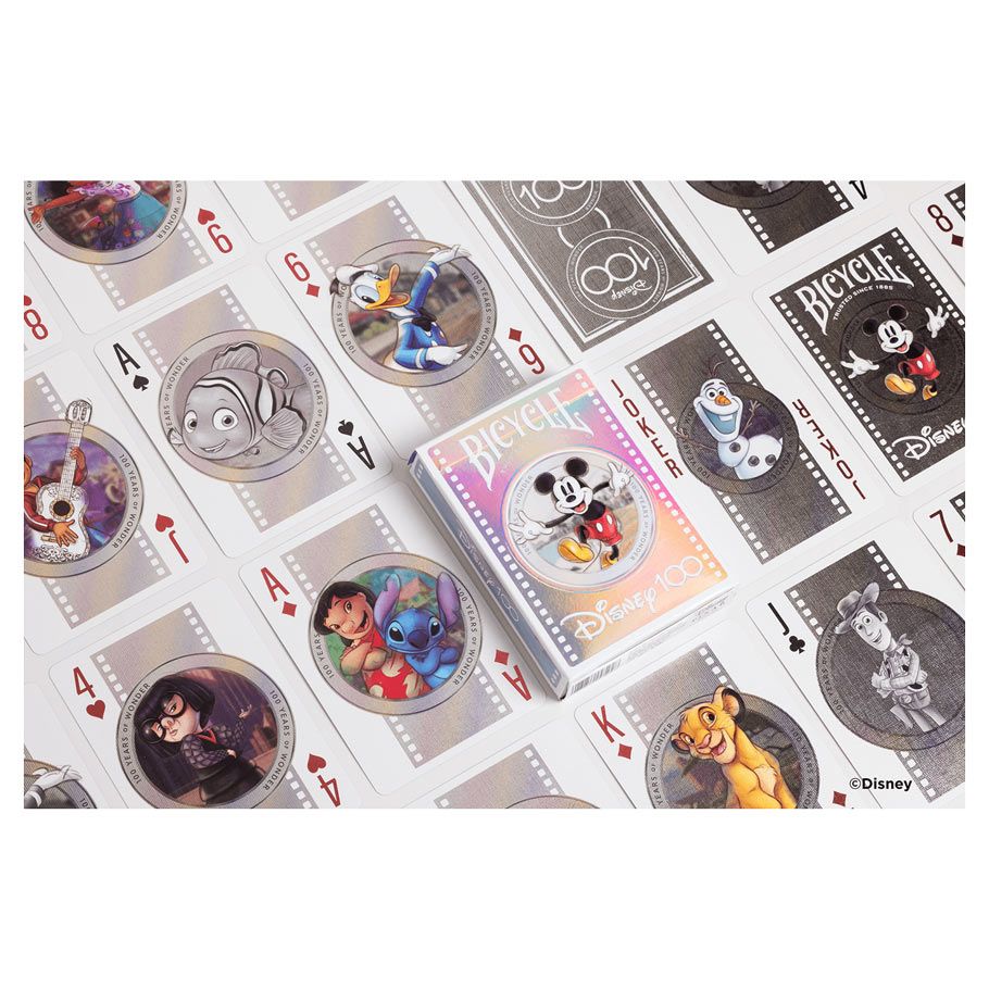 Playing Cards - Bicycle Disney 100