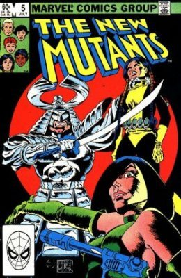 The New Mutants #5 [Vol. 1]