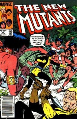 The New Mutants #8 [Vol. 1]