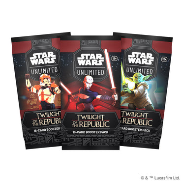 Star Wars Unlimited - Twilight of the Republic Booster Display