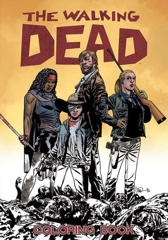 Walking Dead Adult Coloring Book (Mature)